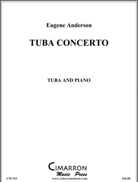 Tuba Concerto No. 1 in B Minor image number null