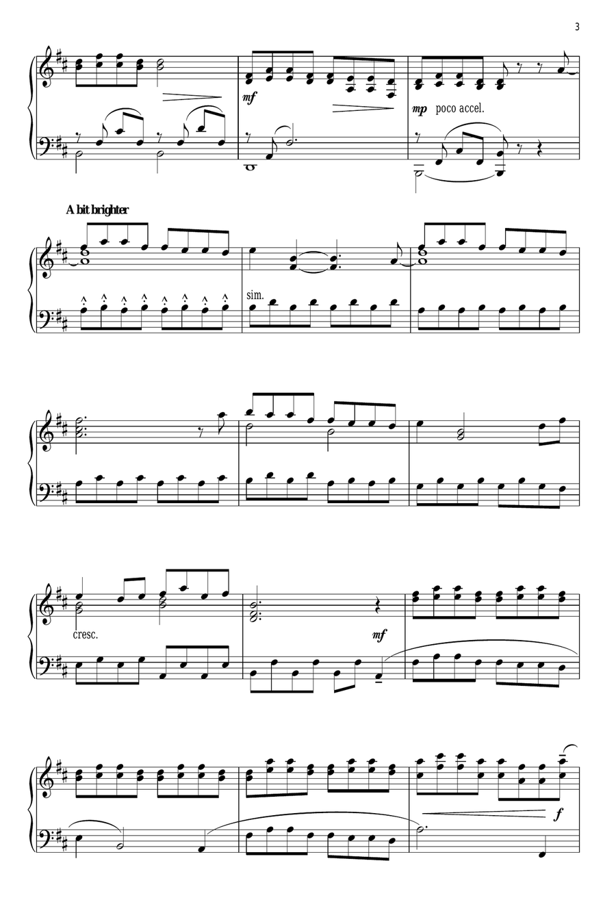 Colors Of The Wind (from Pocahontas) Piano Solo scores gallery preview page 3