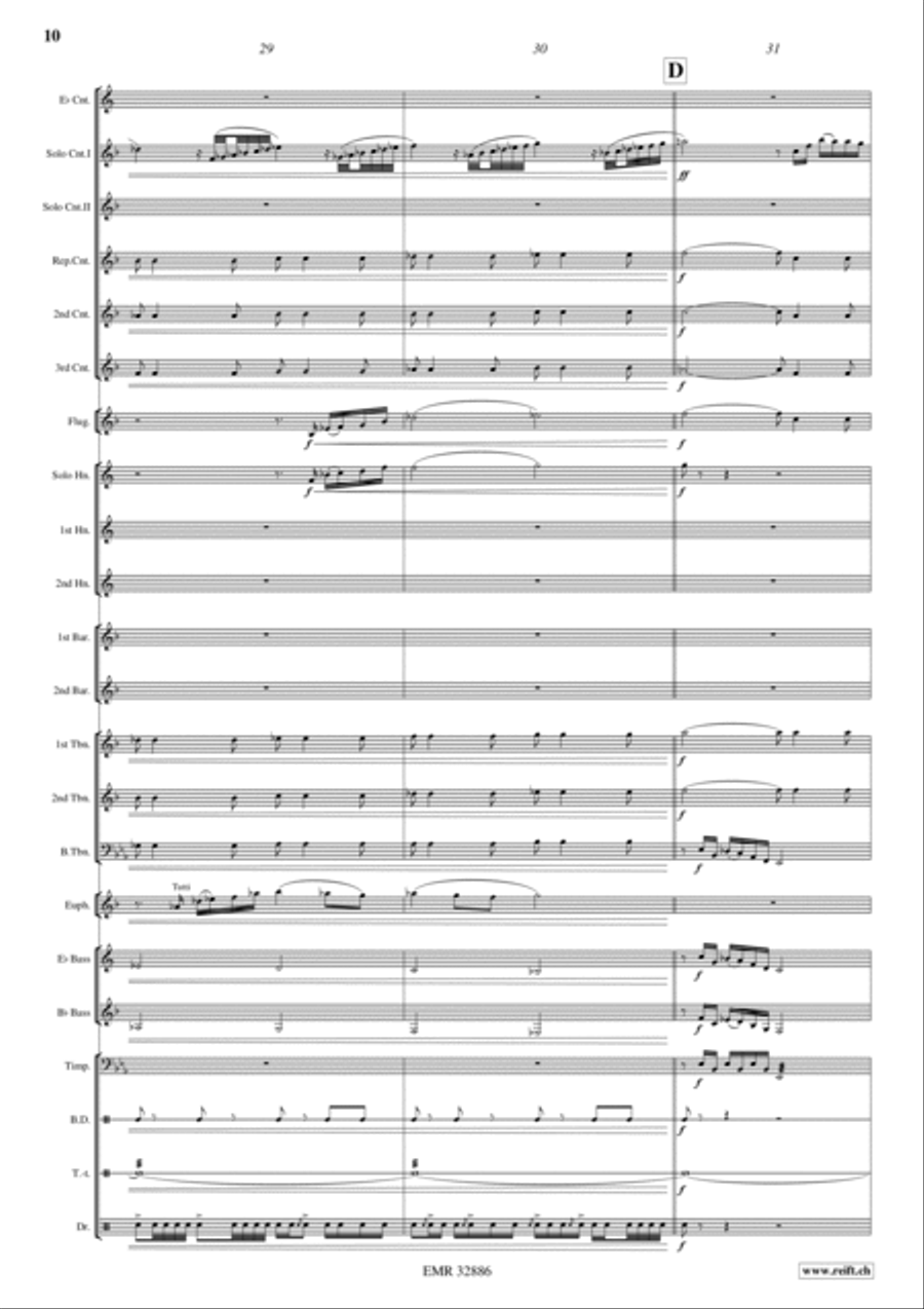 Evolution Brass Band scores gallery preview page 11