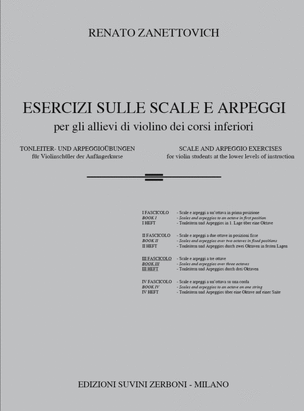 Esercizi Sulle Scale E Arpeggi Vol. 3