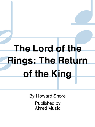 Book cover for The Lord of the Rings: The Return of the King