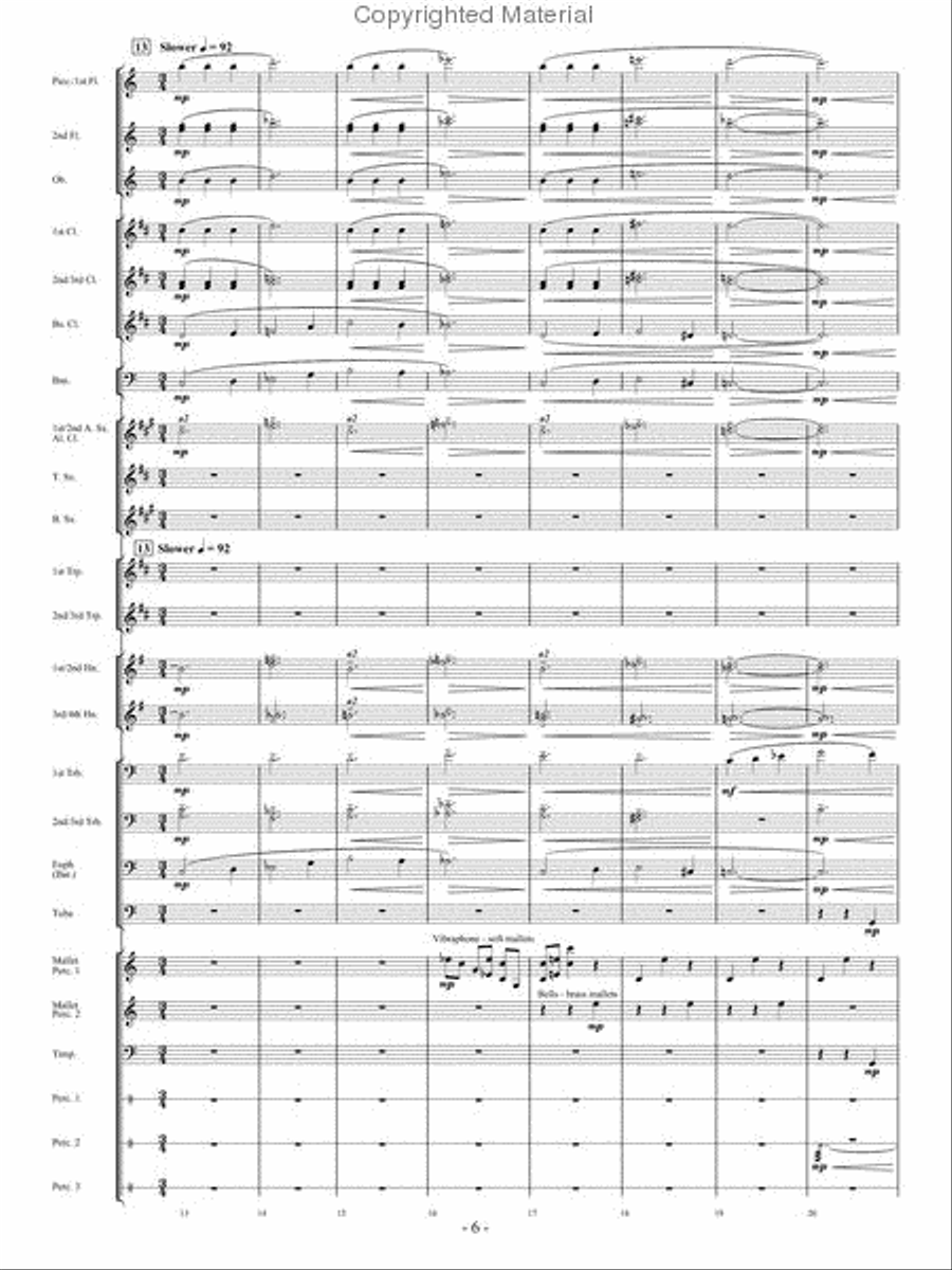 In Pursuit of Troy Concert Band - Sheet Music page 4