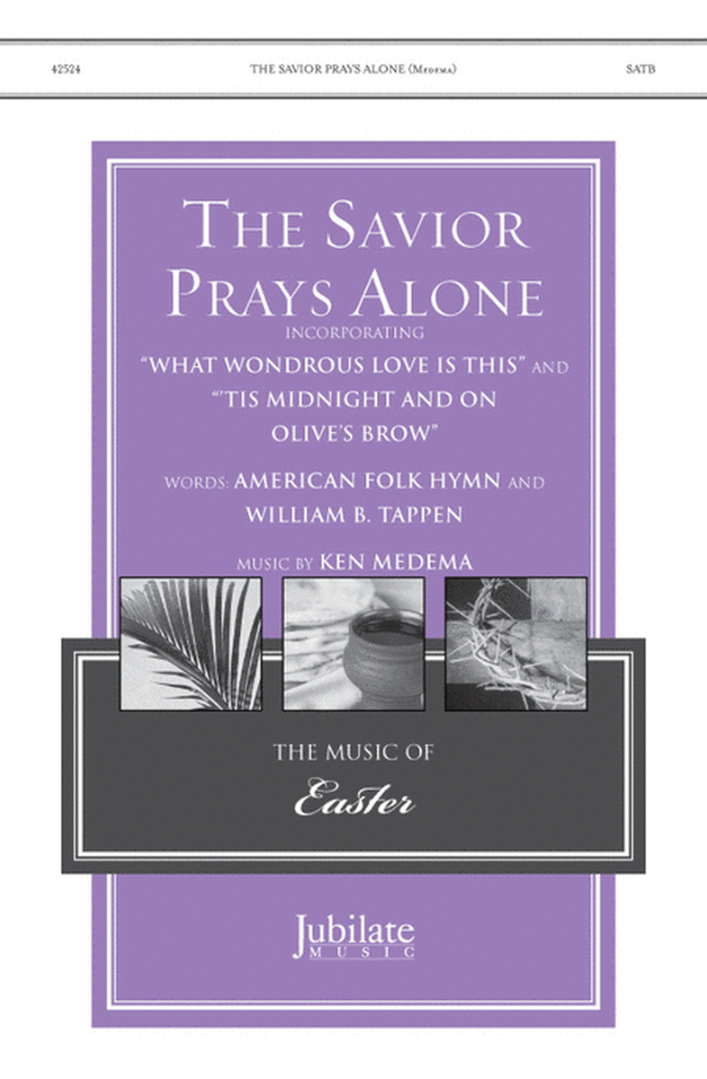 The Savior Prays Alone image number null