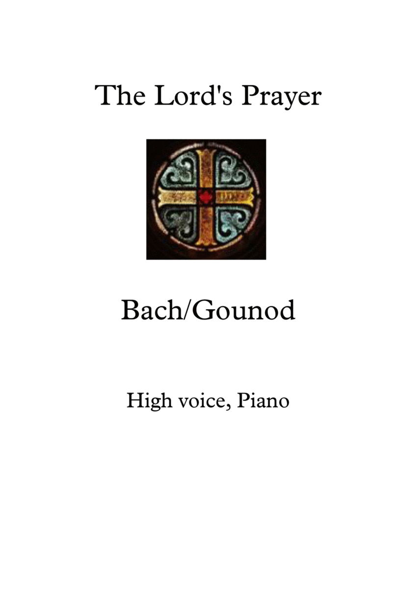 The Lord's Prayer (Bach/Gounod) (Vocal solo) image number null