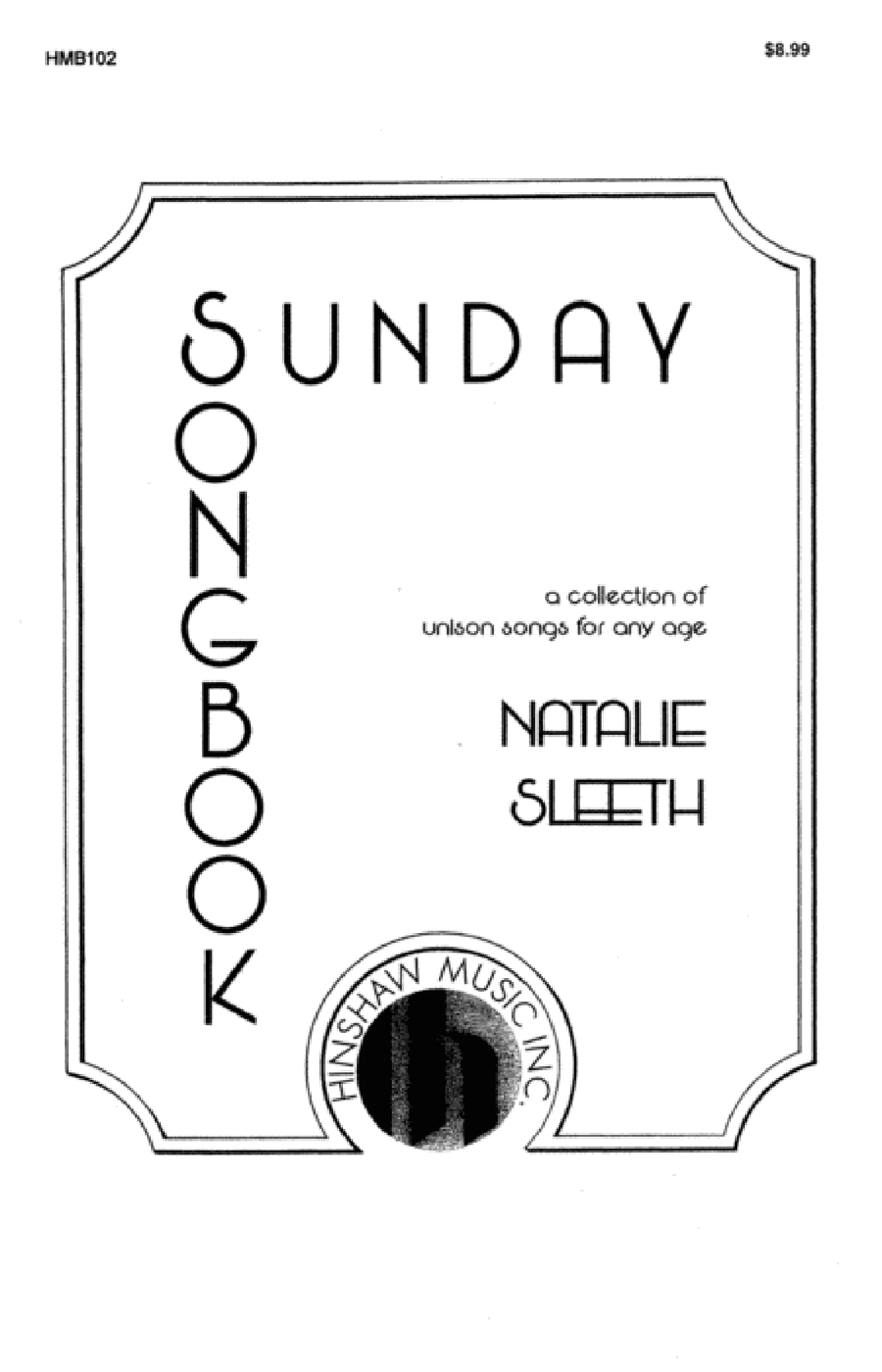 Sunday Songbook Choir scores gallery preview page 1