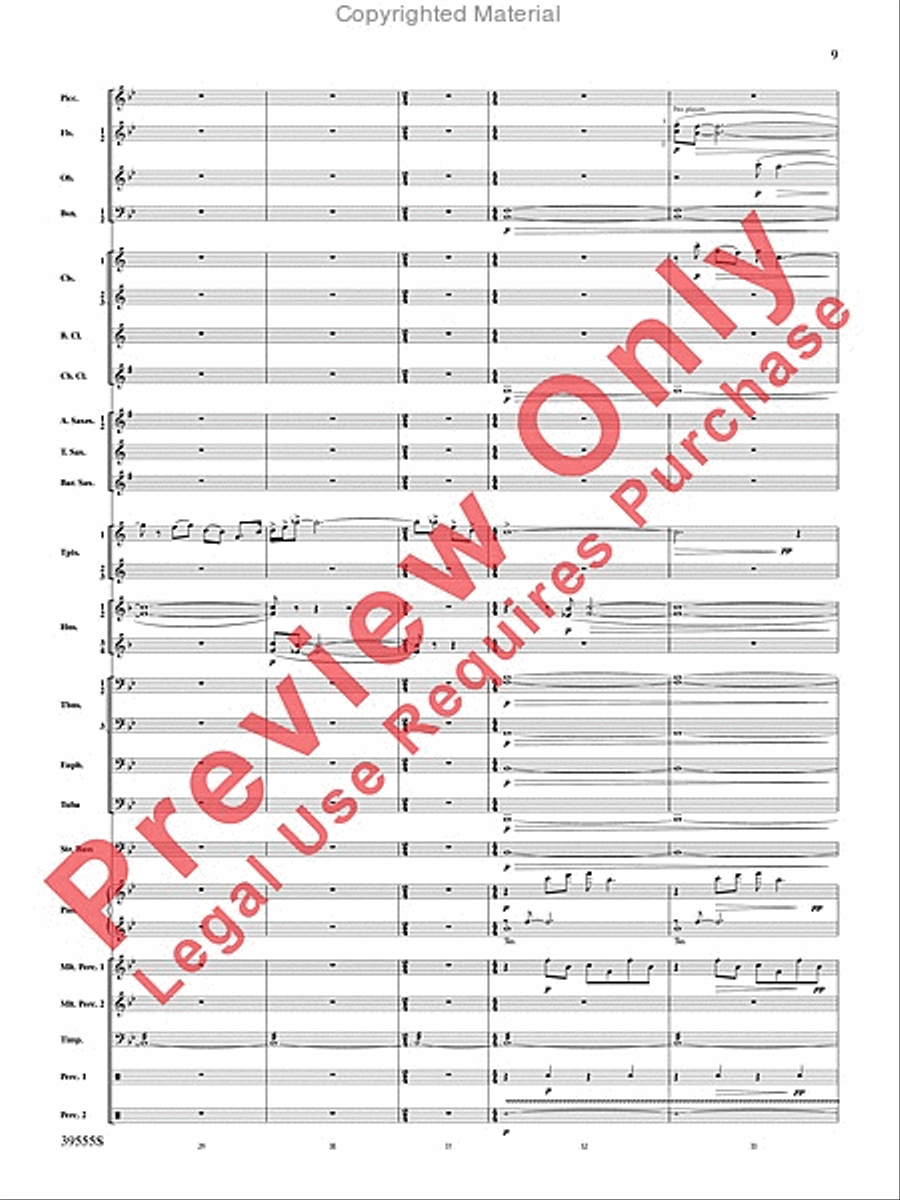 And Hope Led Them Home And Hope Led Them Home Concert Band scores gallery preview page 10