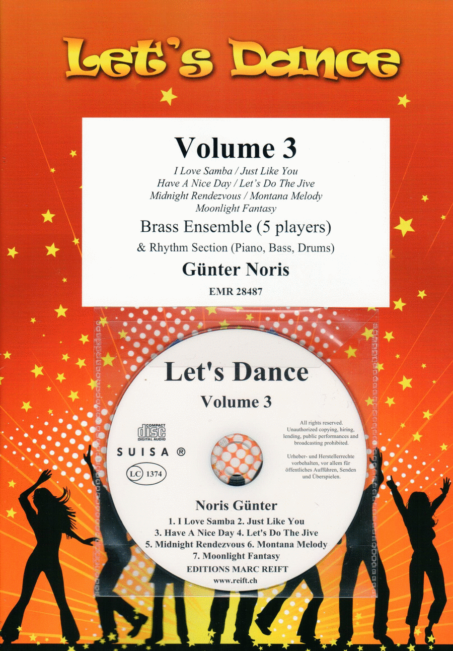 Let's Dance Volume 3 Brass Ensemble scores gallery preview page 1