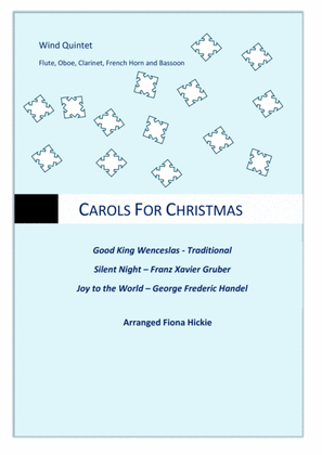 Book cover for Carols For Christmas: Wind Quintet