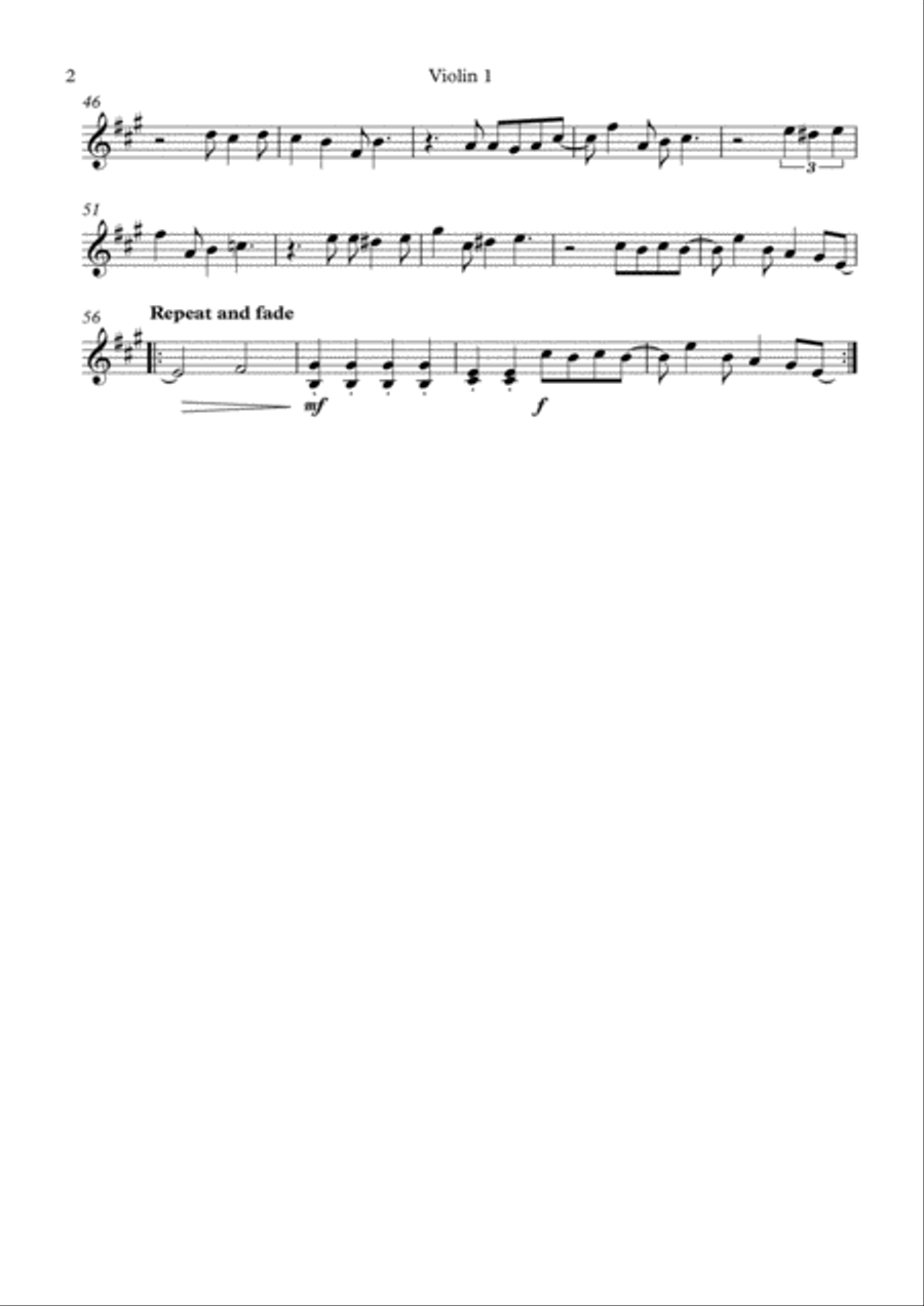 God Only Knows String Trio scores gallery preview page 2