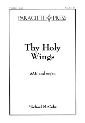 Book cover for Thy Holy Wings, O Savior