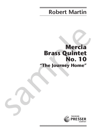 Book cover for Mercia Brass Quintet No. 10