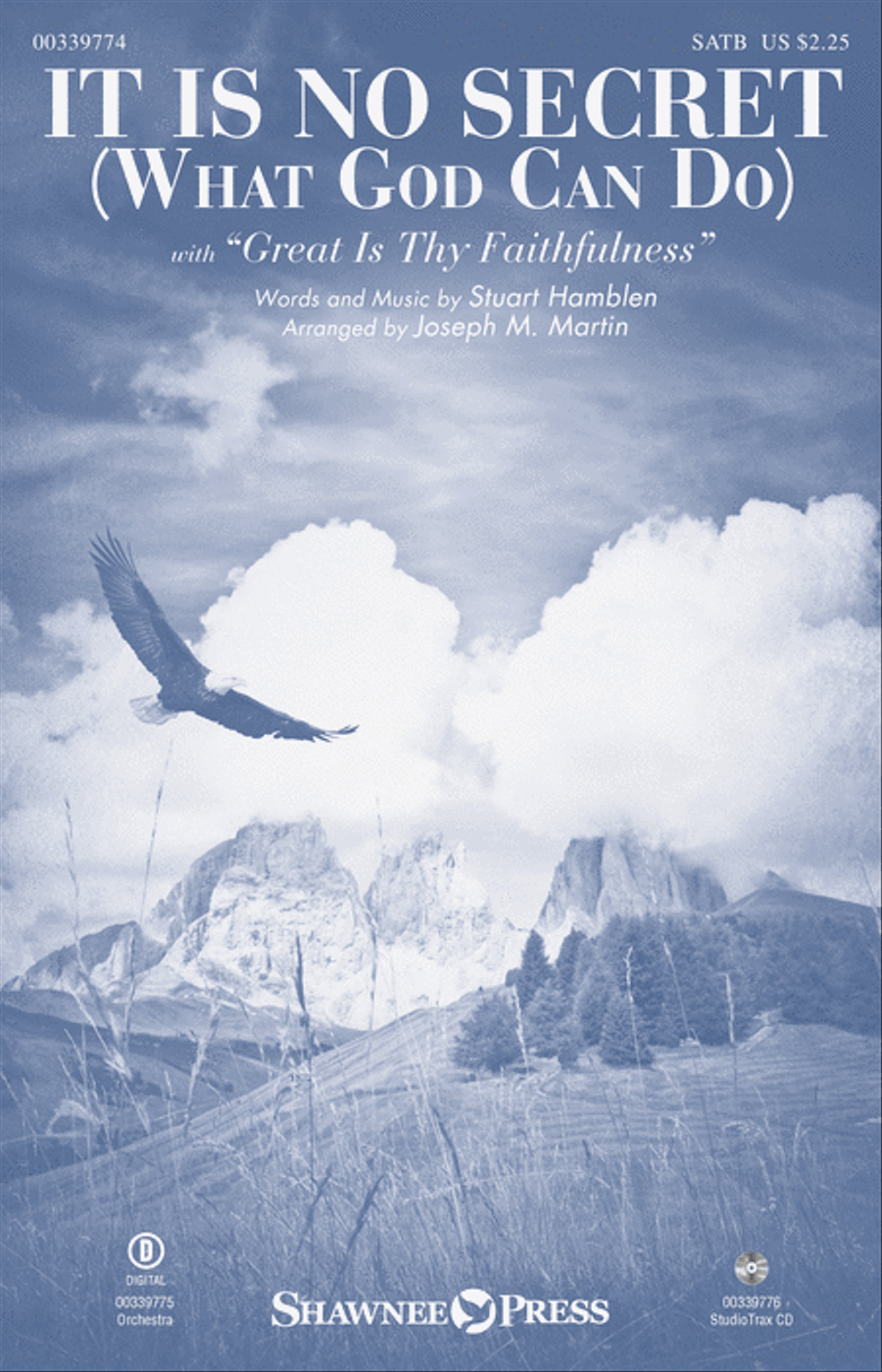 It Is No Secret (What God Can Do) 4-Part scores gallery preview page 1