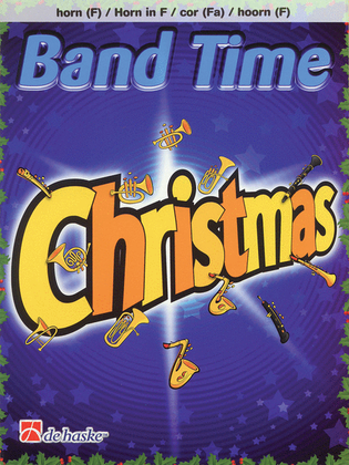 Book cover for Band Time Christmas