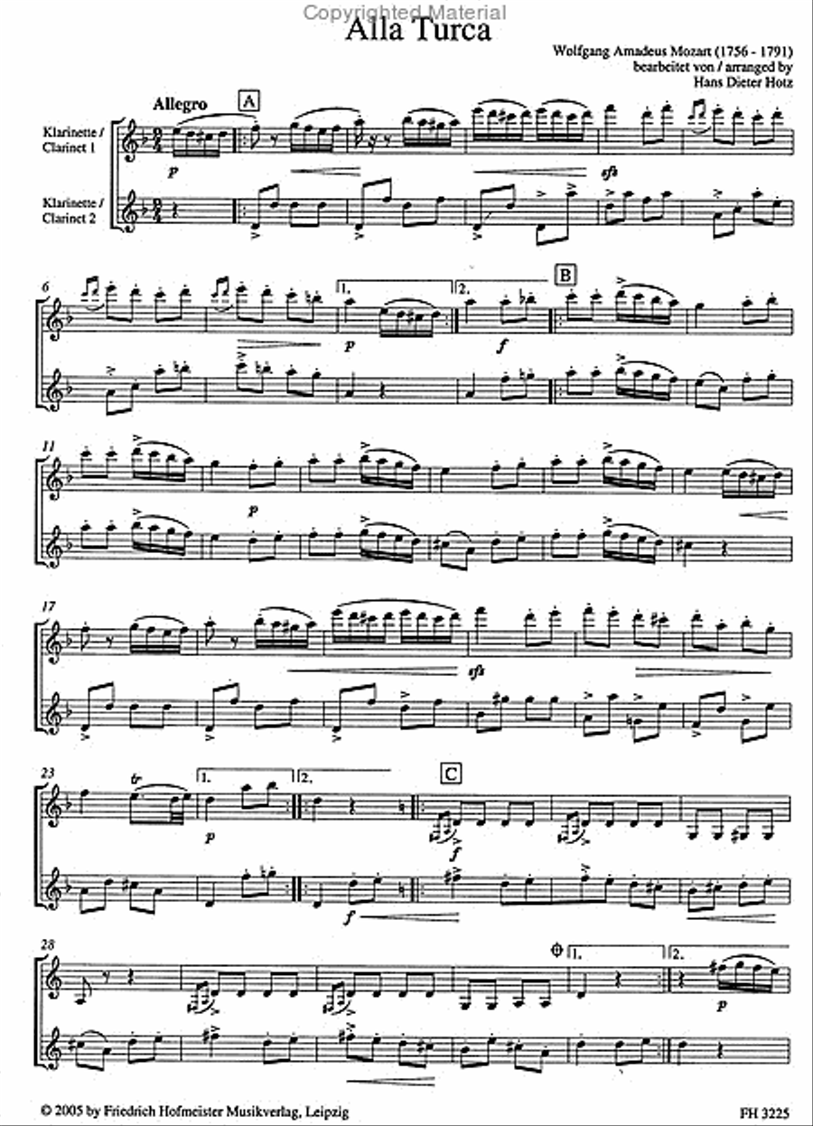 Give me Phoenix Wings to Fly Piano Trio scores gallery preview page 3