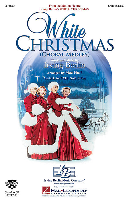 White Christmas (Choral Medley) - Showtrax CD