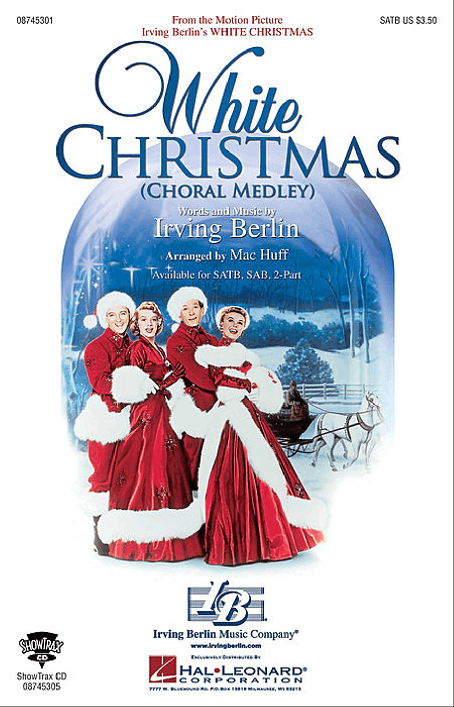 White Christmas (Choral Medley) Show Choir scores gallery preview page 1