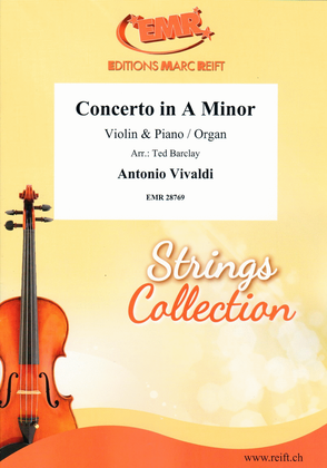 Book cover for Concerto in A Minor