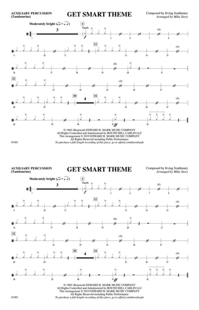 Get Smart Theme: Auxiliary Percussion