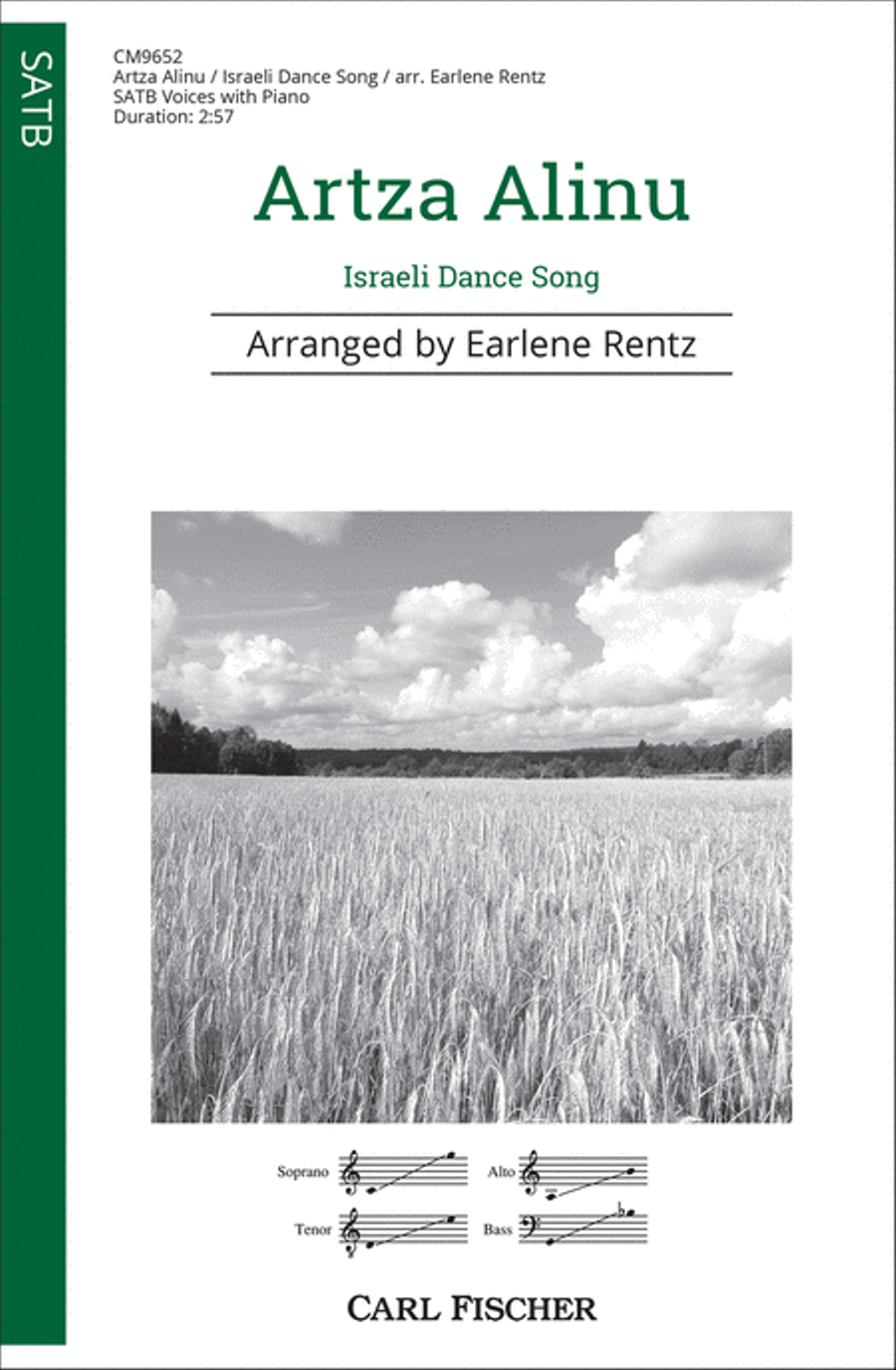 Artza Alinu 4-Part scores gallery preview page 1