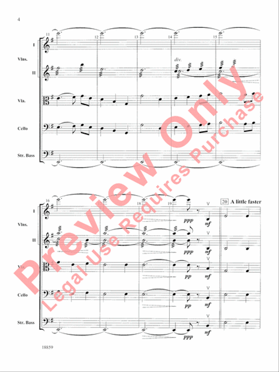A Gaelic Overture A Gaelic Overture String Orchestra scores gallery preview page 5