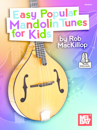 Book cover for Easy Popular Mandolin Tunes for Kids