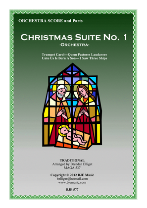 Christmas Suite No. 1 - Orchestra Score and Parts PDF