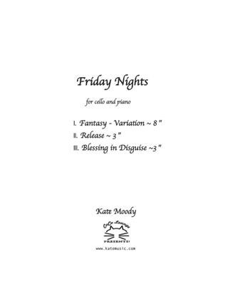 Friday Nights - three movements for cello and piano