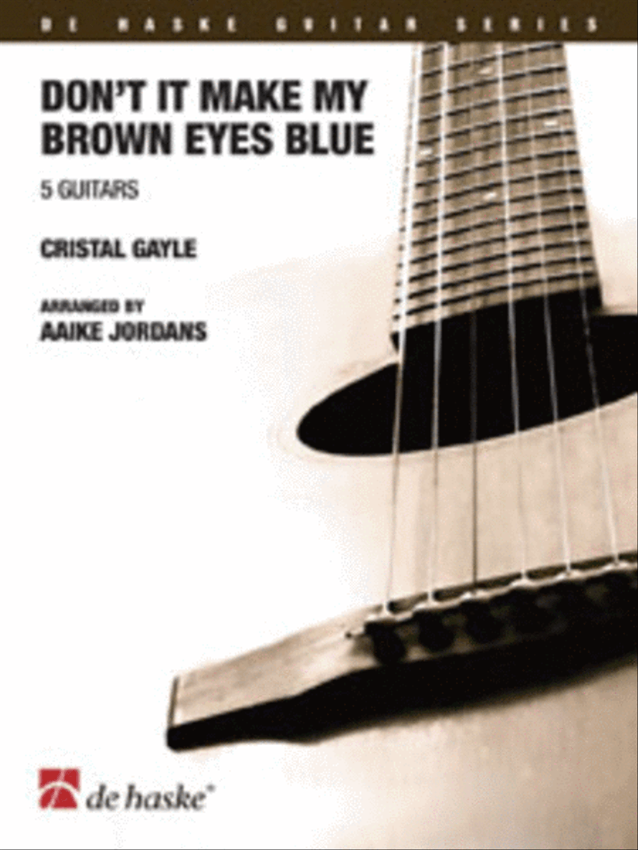 Don't it make my brown eyes blue Guitar Ensemble scores gallery preview page 1
