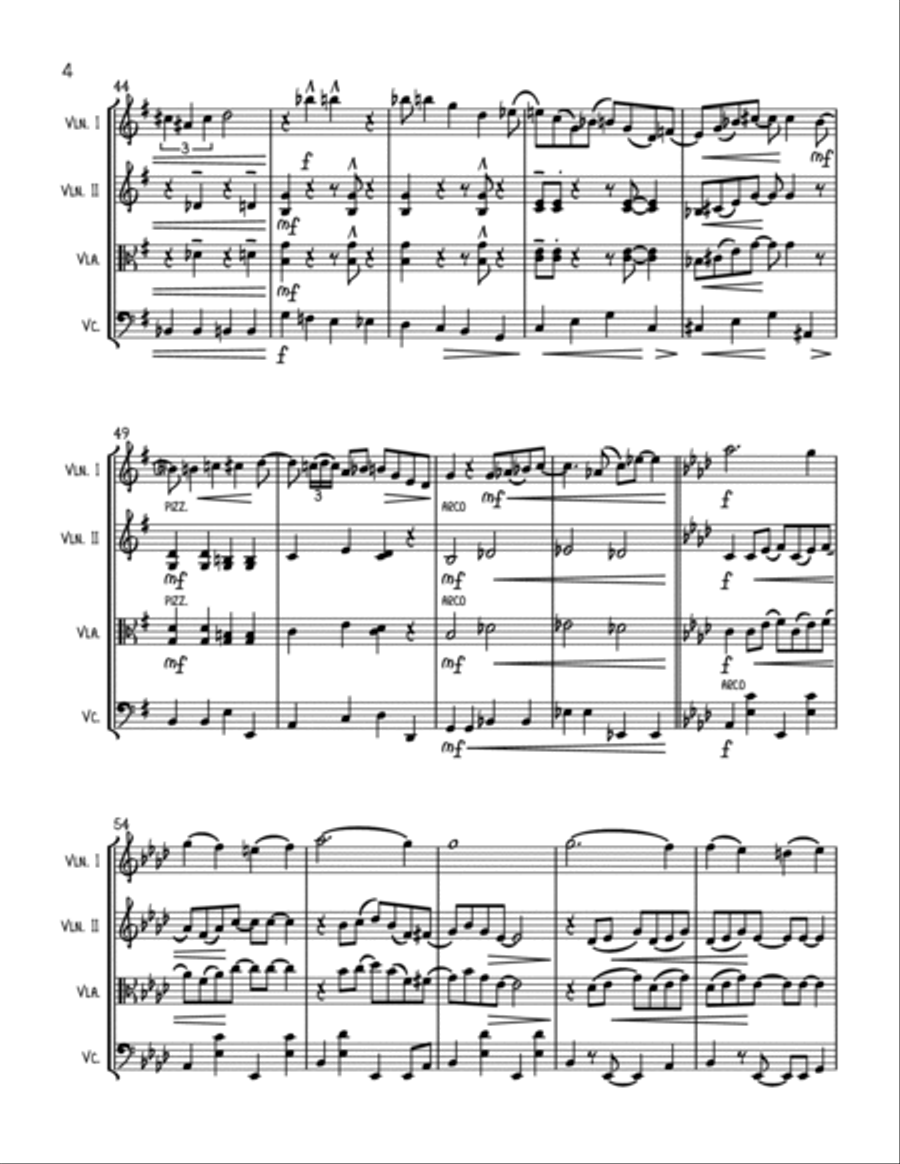 L-O-V-E String Trio scores gallery preview page 4