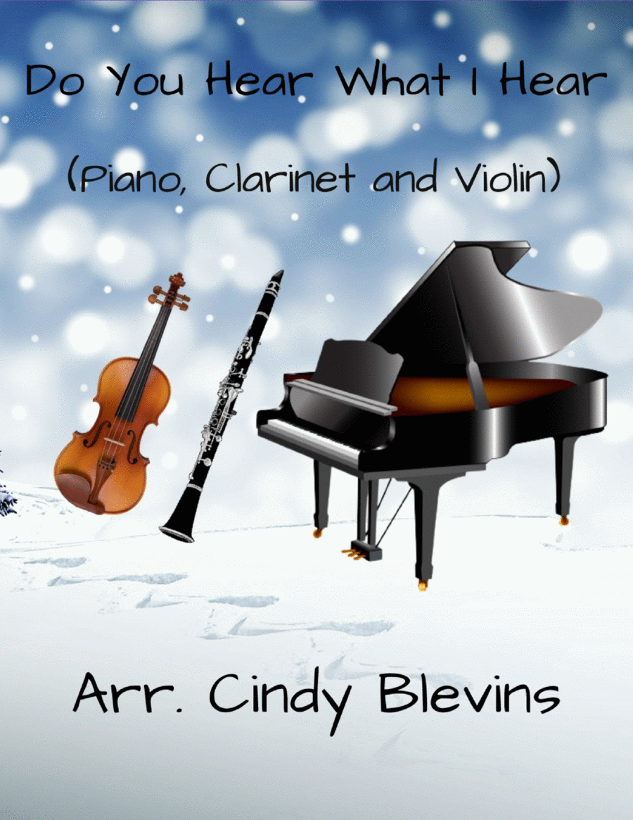 Do You Hear What I Hear Clarinet scores gallery preview page 1