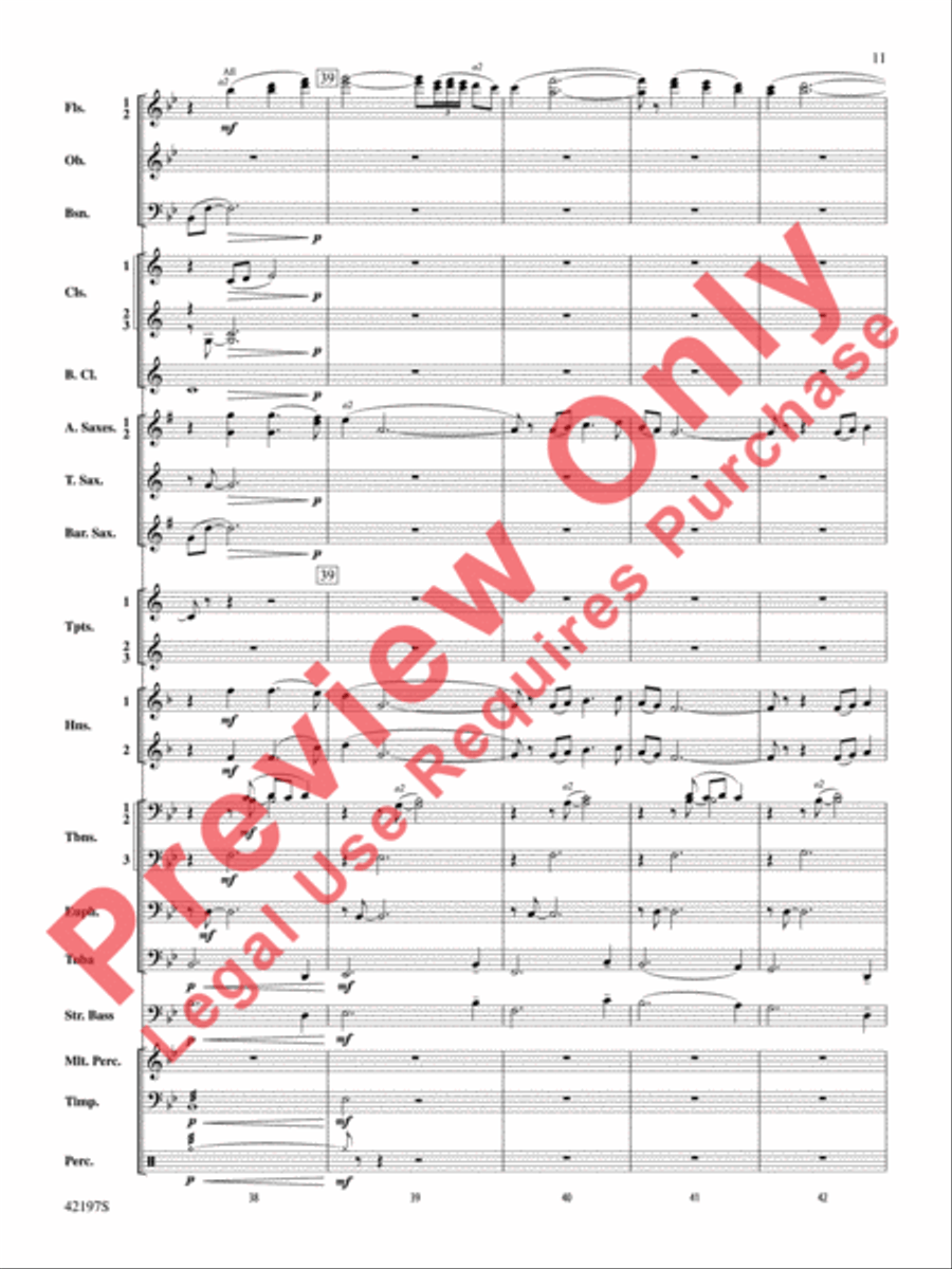 Carrickfergus Carrickfergus Concert Band scores gallery preview page 12