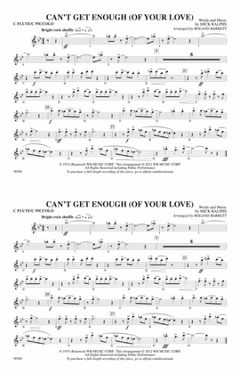 Can't Get Enough (Of Your Love): Flute