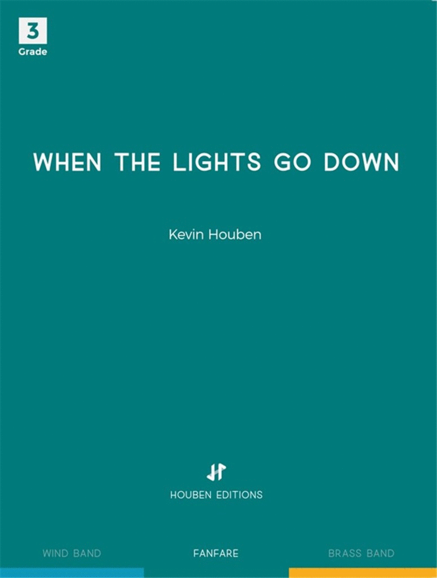 When the lights go down Fanfare Band scores gallery preview page 1