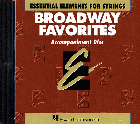Broadway Favorites For Strings - Accompaniment CD Only