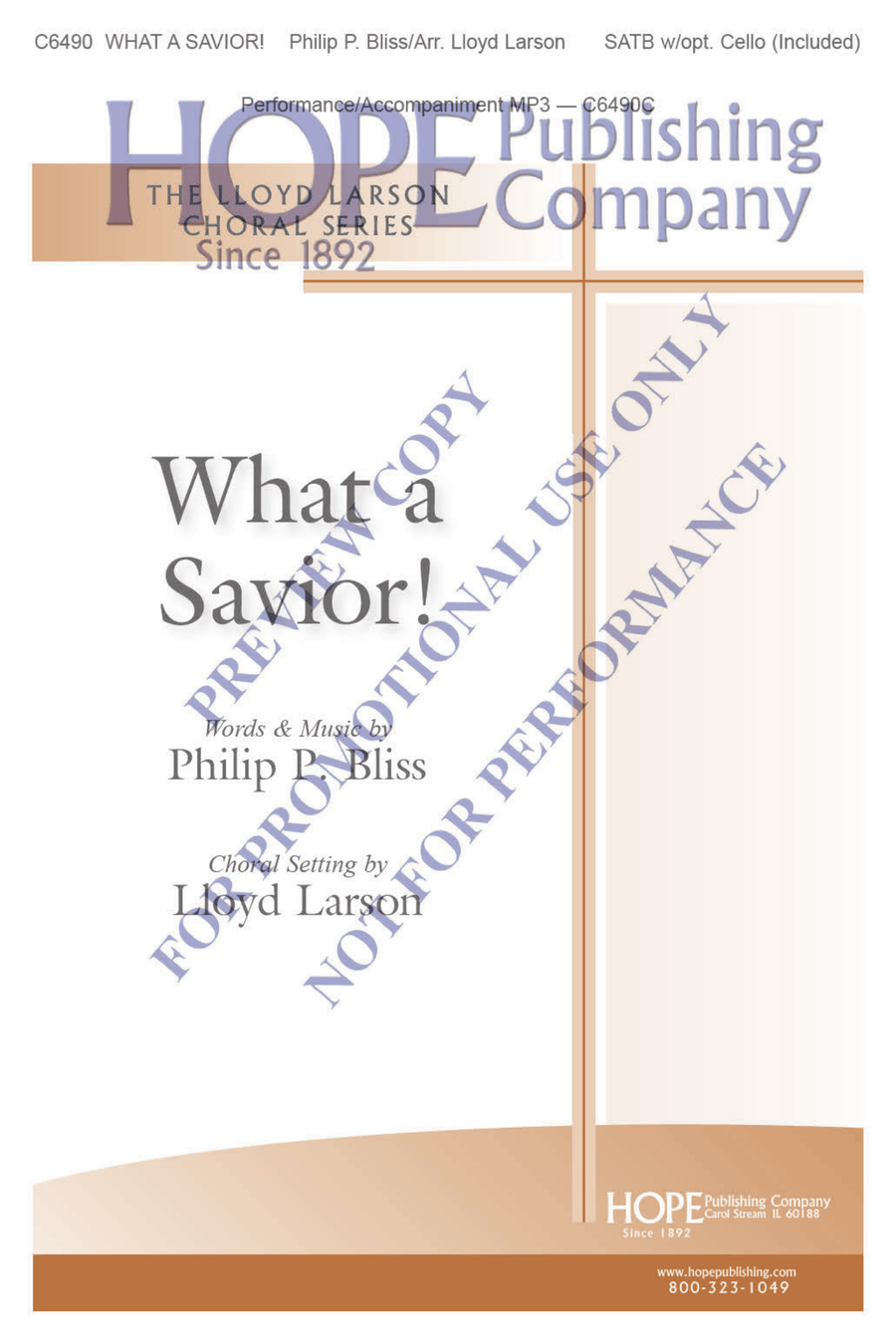 What a Savior! Choir scores gallery preview page 2