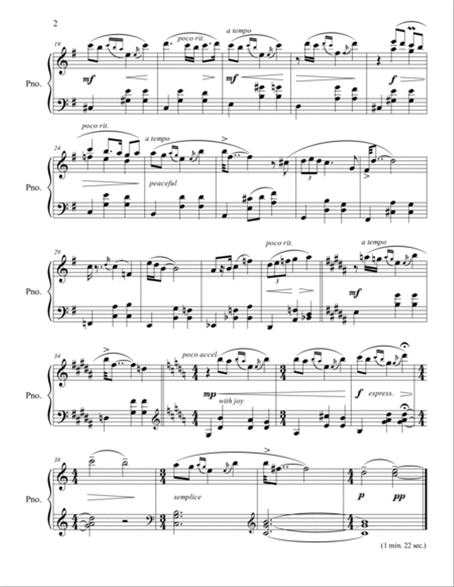 From Old Sketchbooks for Solo Piano - Opus 25 Piano Solo scores gallery preview page 4