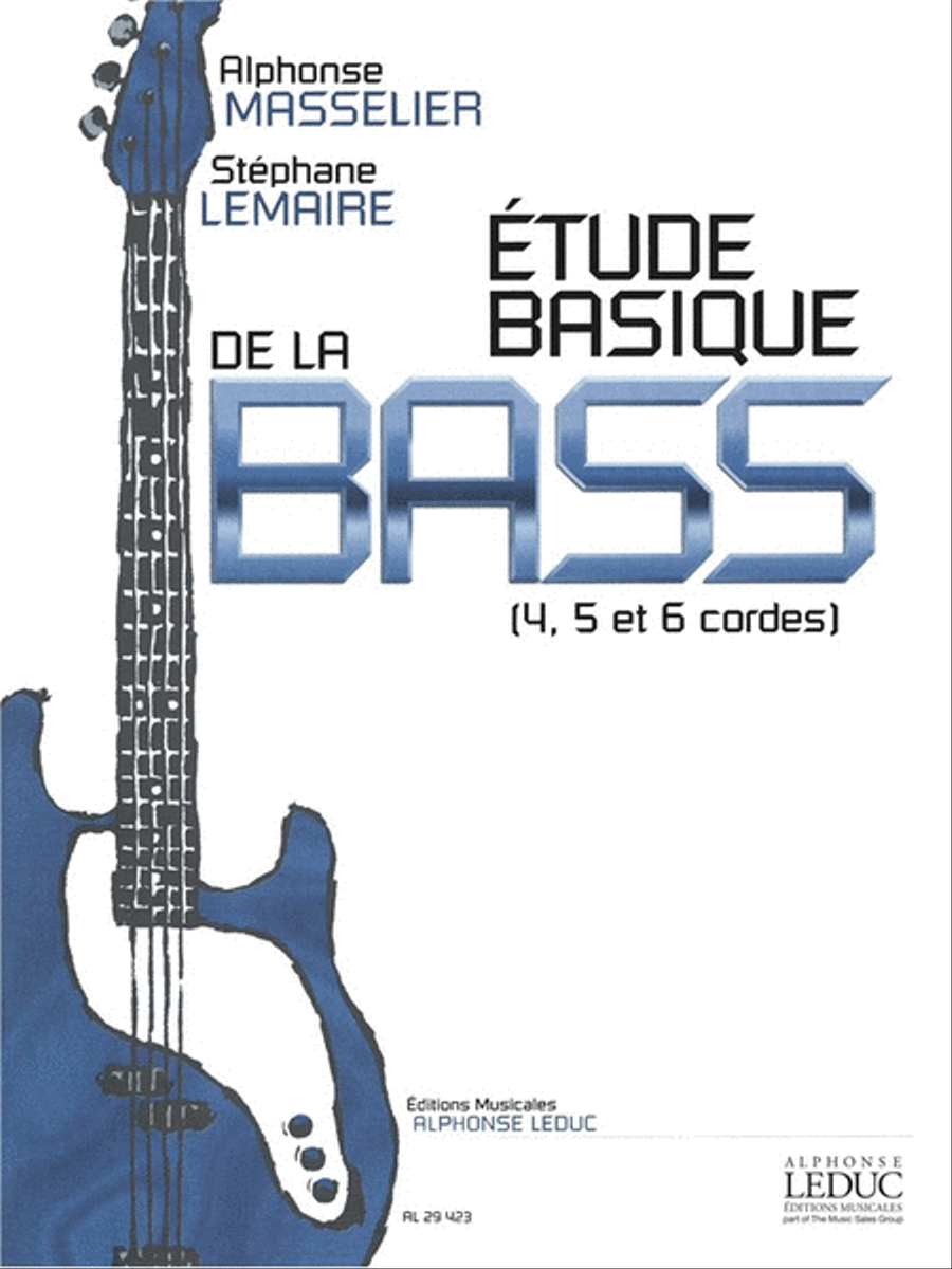 Etude Basique De La Bass (4, 5 Et 6 Cordes) Pour Guitare Basse Collection / Songbook scores gallery preview page 1