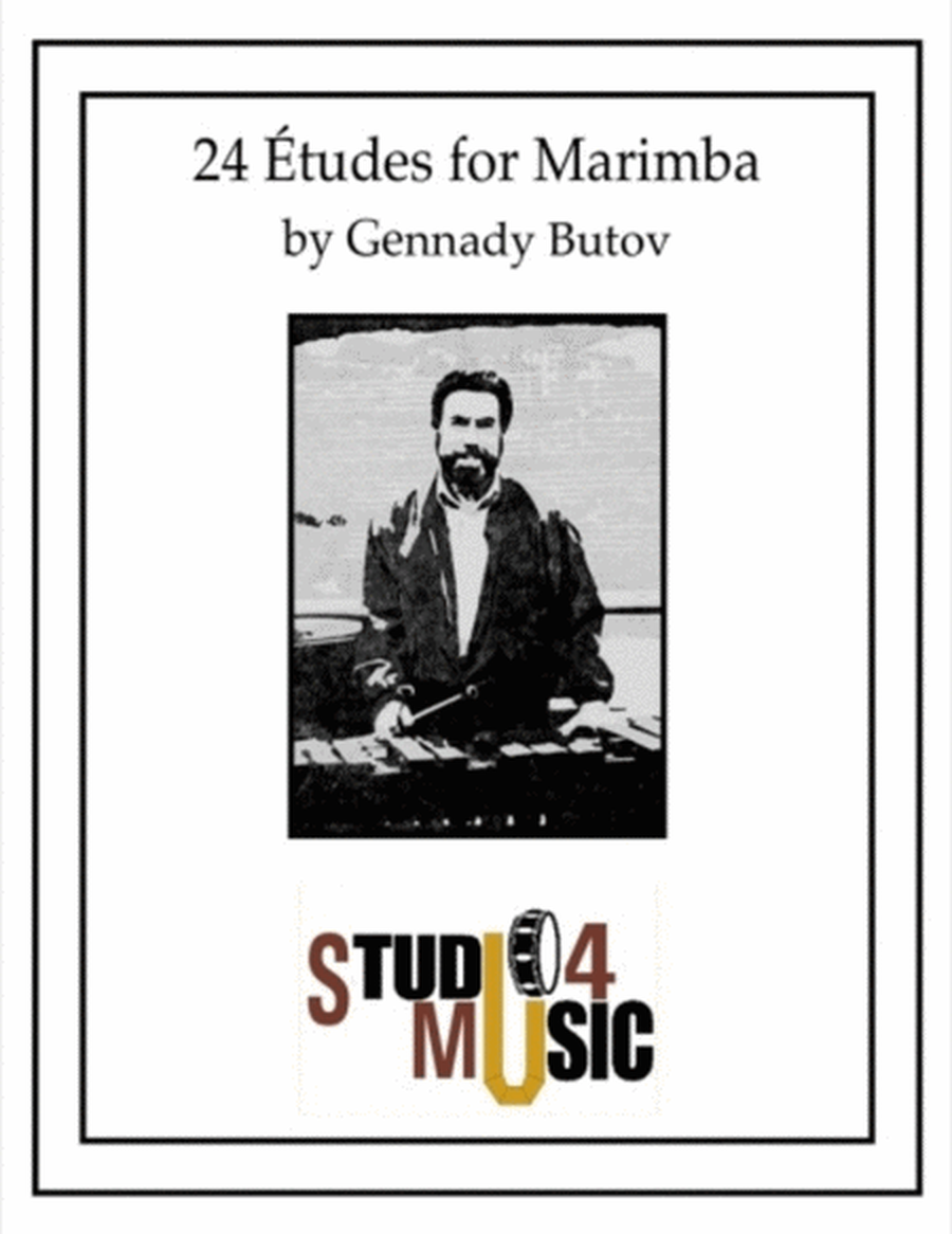 Butov - 24 Etudes For Marimba