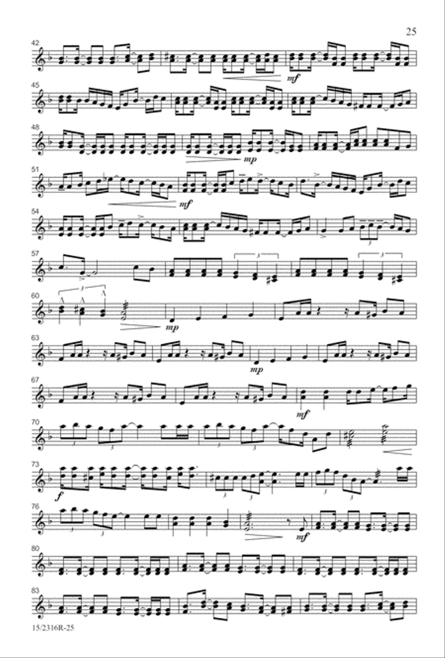 Nuestras Voces SSA scores gallery preview page 25