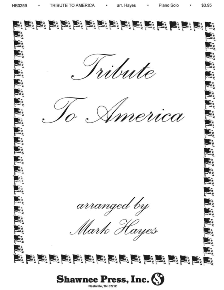 Tribute to America Piano Solo image number null