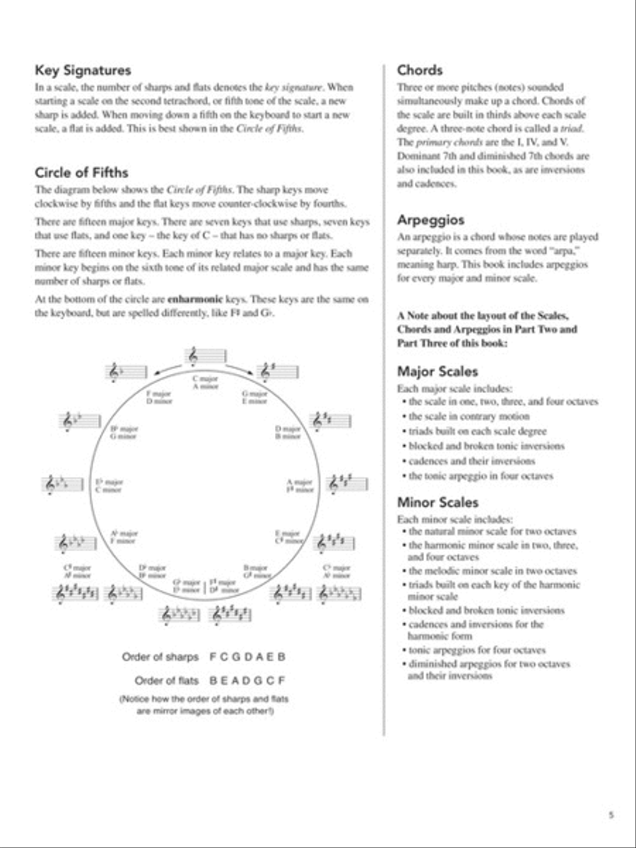 All-in-One Piano Scales, Chords & Arpeggios Piano Method scores gallery preview page 4
