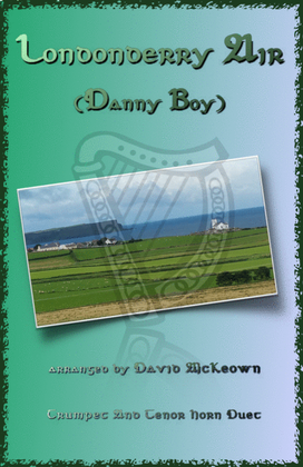 Book cover for Londonderry Air, (Danny Boy), for Trumpet and Tenor Horn (in E Flat) Duet