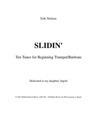 Slidin' for Bb Trumpet or Baritone (Treble Clef)