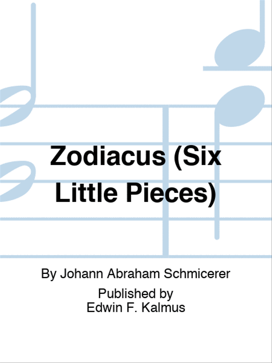 Zodiacus (Six Little Pieces) Set of Parts scores gallery preview page 1