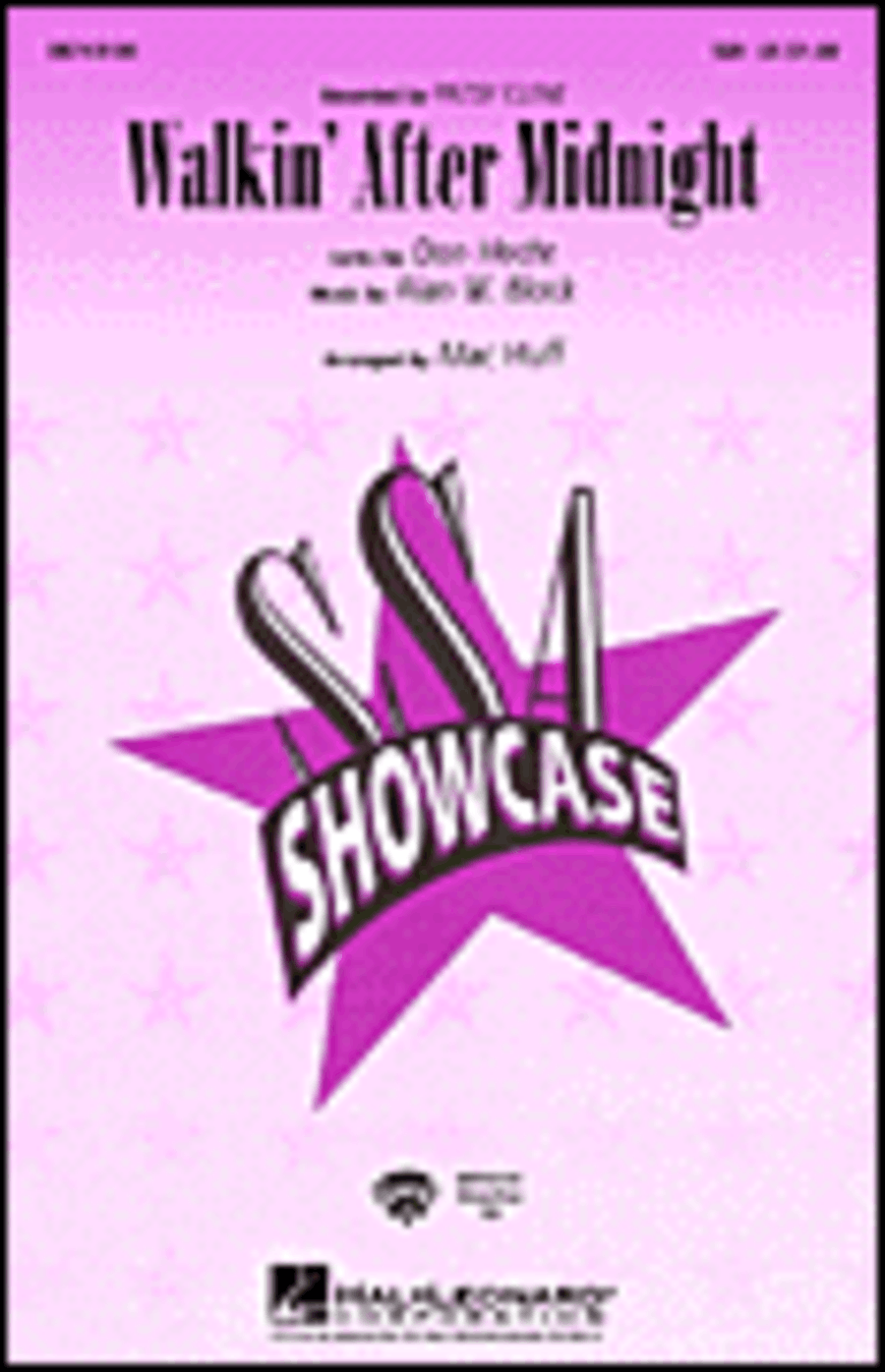 Walkin' After Midnight Show Choir scores gallery preview page 1