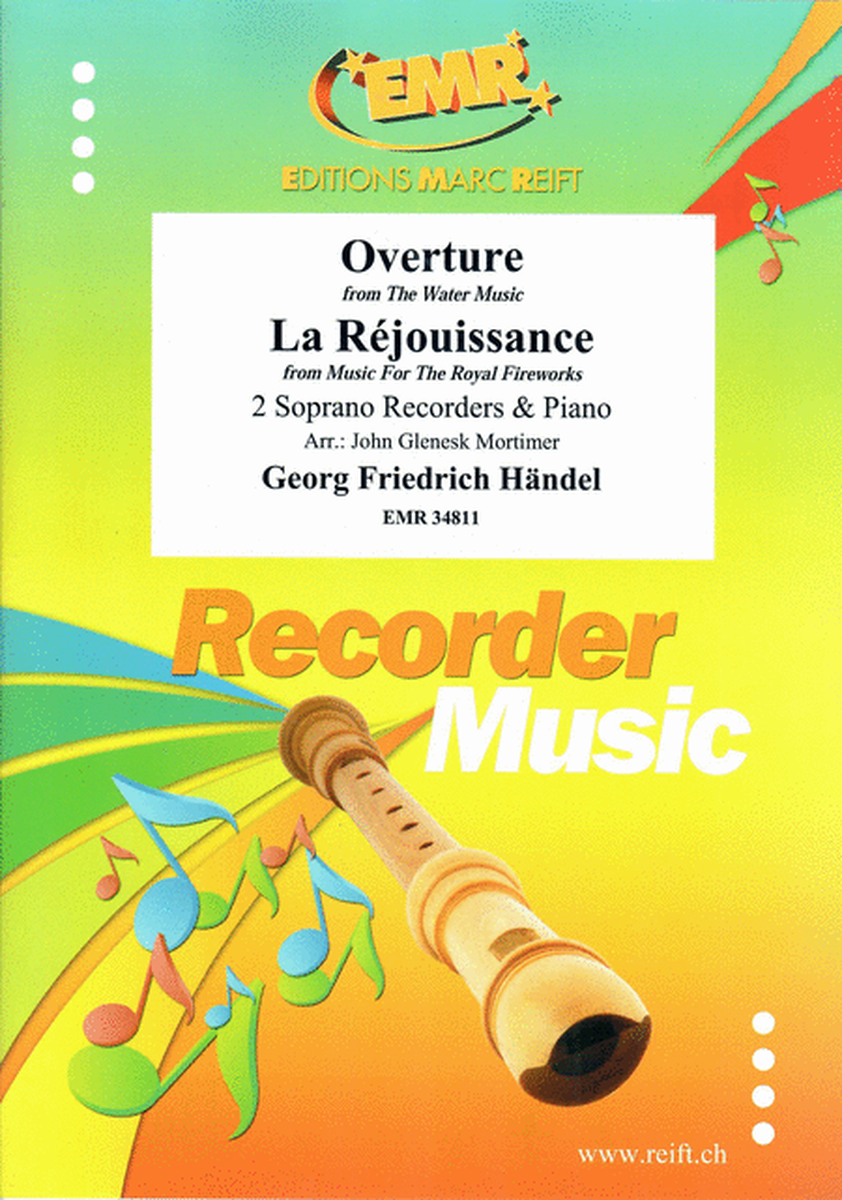 Overture from The Water Music / La Rejouissance from Music For The Royal Fireworks image number null