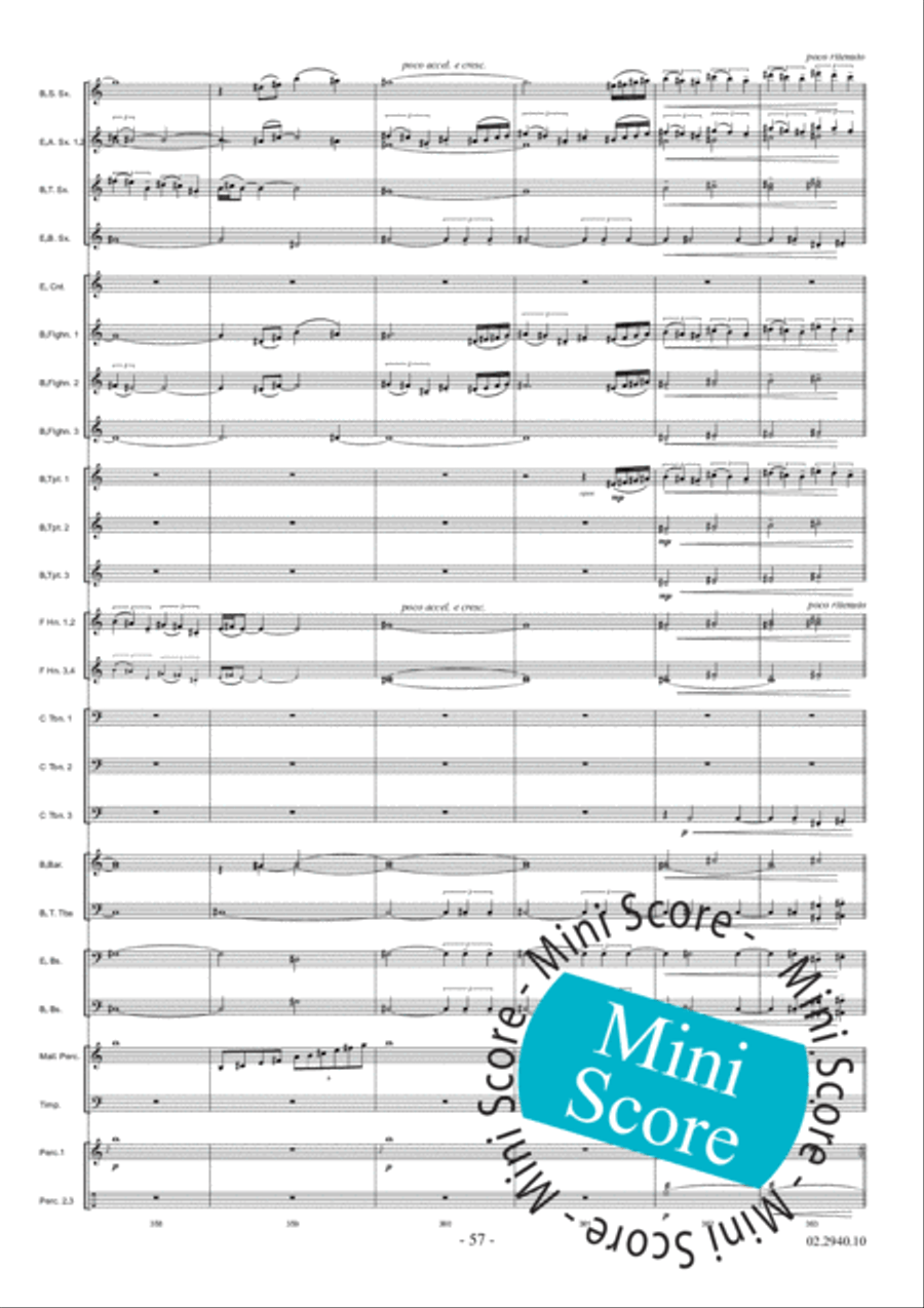 Aurora Fanfare Band scores gallery preview page 63