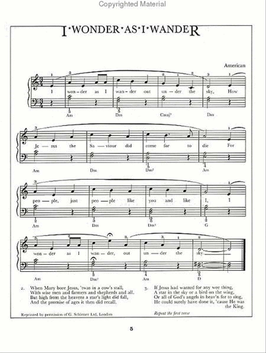 A Second Feast Of Easy Carols Piano, Vocal, Guitar scores gallery preview page 2