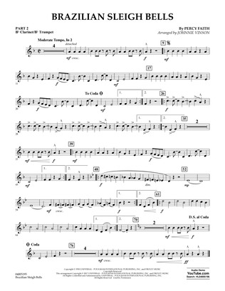 Brazilian Sleigh Bells - Pt.2 - Bb Clarinet/Bb Trumpet