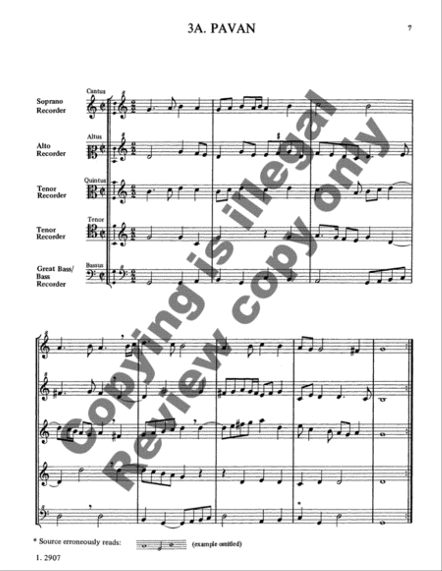 Teares of the Muses SATTB scores gallery preview page 5